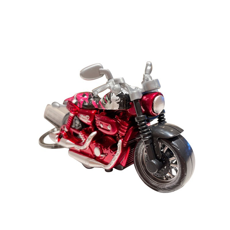Wholesale PVC Return Motorcycle Keychains